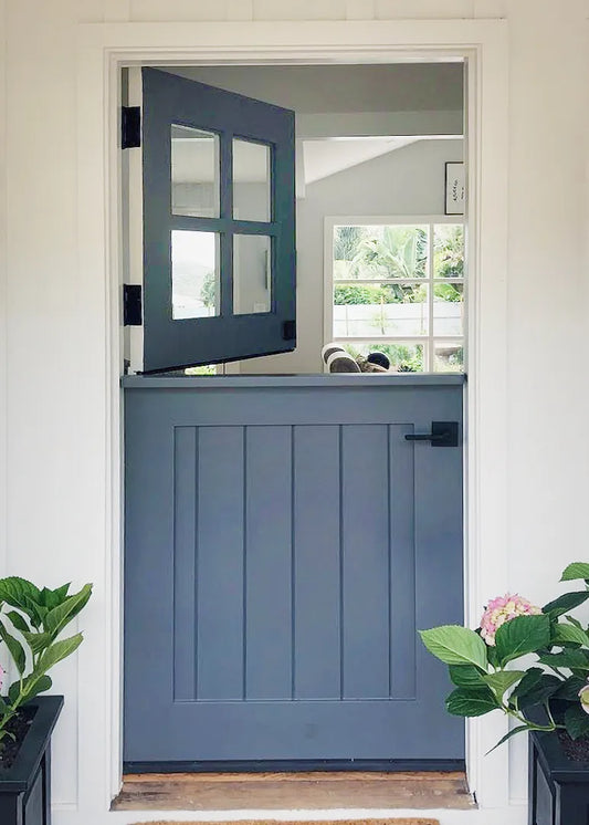 Matching Wooden Entry Doors from Craft Doors USA